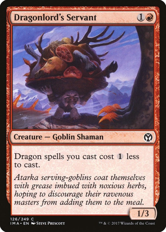 Image for Dragonlord's Servant (126) [Iconic Masters] - Magic: The Gathering