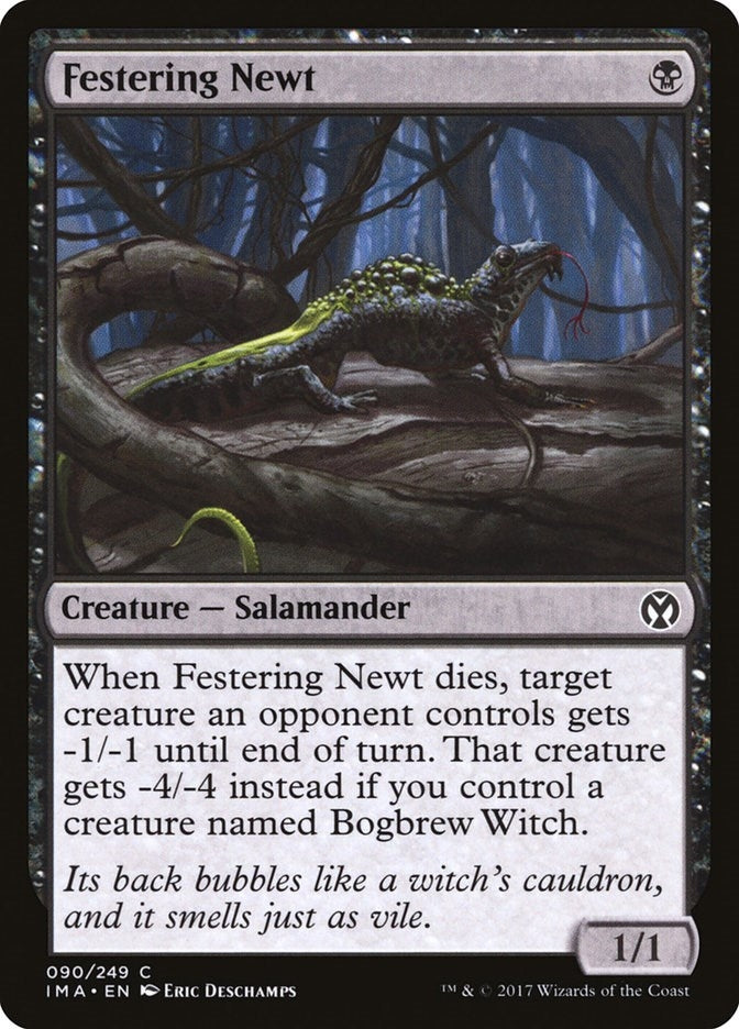 Image for Festering Newt (90) [Iconic Masters] - Magic: The Gathering