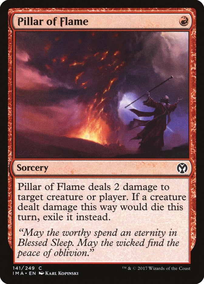 Image for Pillar of Flame (141) [Iconic Masters] - Magic: The Gathering