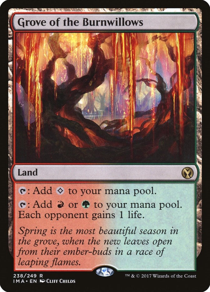 Image for Grove of the Burnwillows (238) [Iconic Masters] - Magic: The Gathering