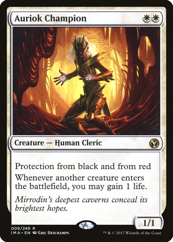 Image for Auriok Champion (9) [Iconic Masters] - Magic: The Gathering