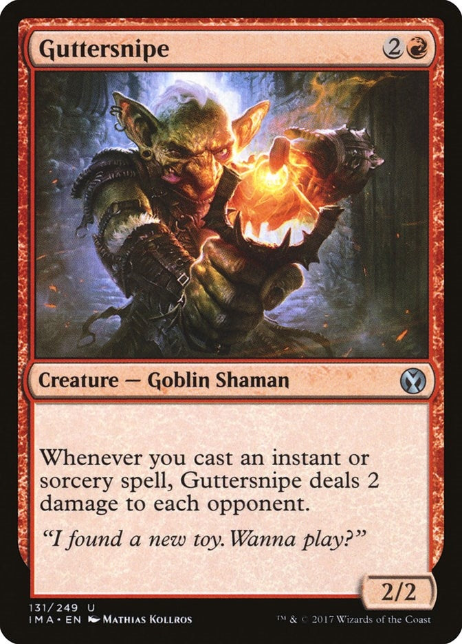Image for Guttersnipe (131) [Iconic Masters] - Magic: The Gathering