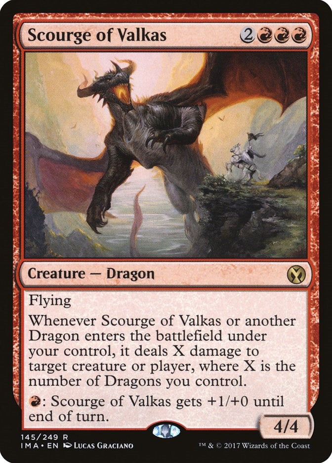 Image for Scourge of Valkas (145) [Iconic Masters] - Magic: The Gathering