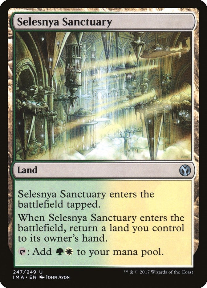 Image for Selesnya Sanctuary (247) [Iconic Masters] - Magic: The Gathering
