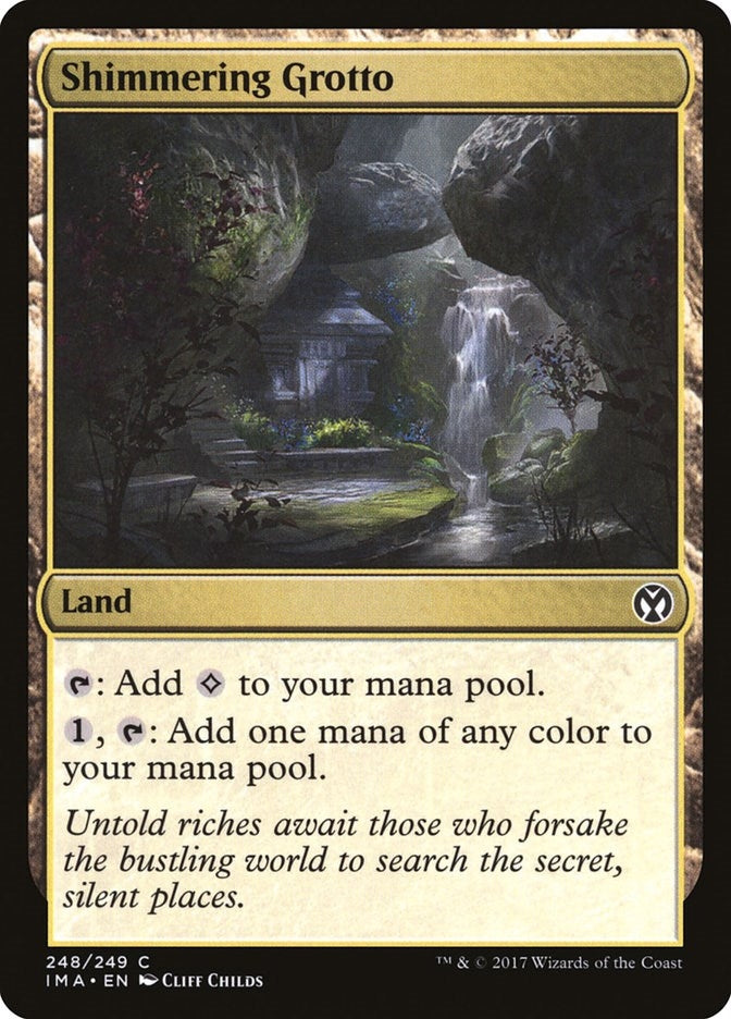 Image for Shimmering Grotto (248) [Iconic Masters] - Magic: The Gathering