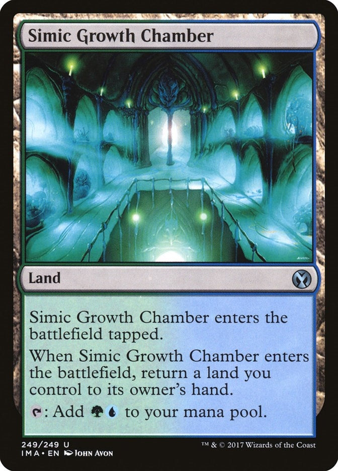 Image for Simic Growth Chamber (249) [Iconic Masters] - Magic: The Gathering