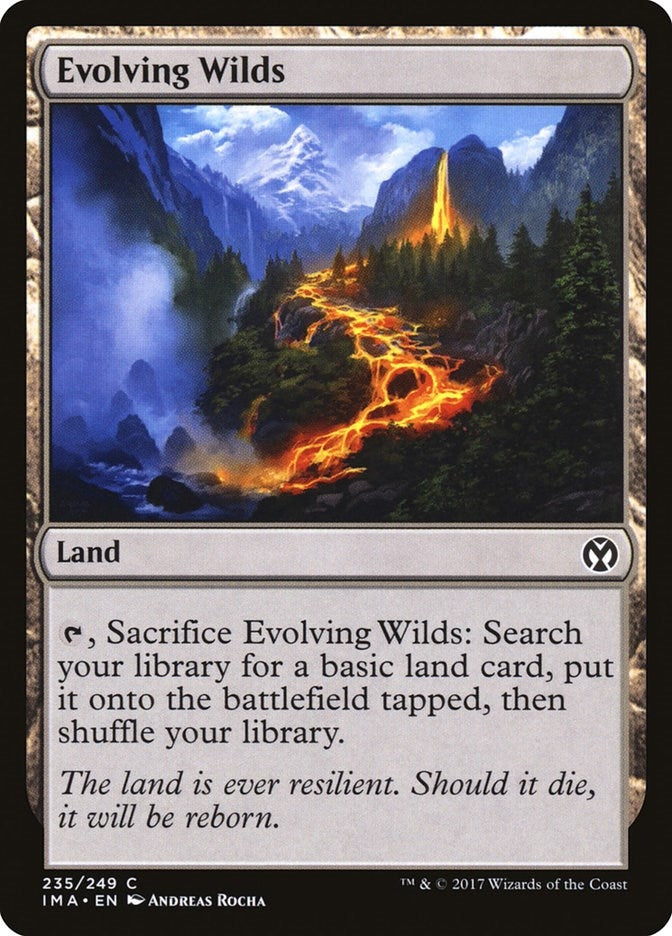 Image for Evolving Wilds (235) [Iconic Masters] - Magic: The Gathering