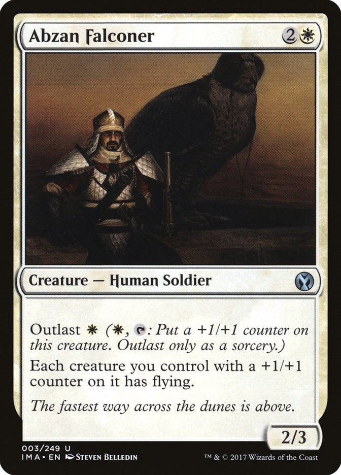 Image for Abzan Falconer (3) [Iconic Masters] - Magic: The Gathering