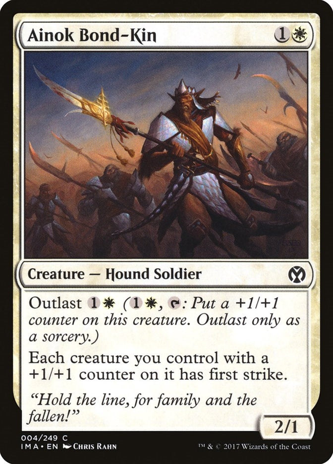 Image for Ainok Bond-Kin (4) [Iconic Masters] - Magic: The Gathering