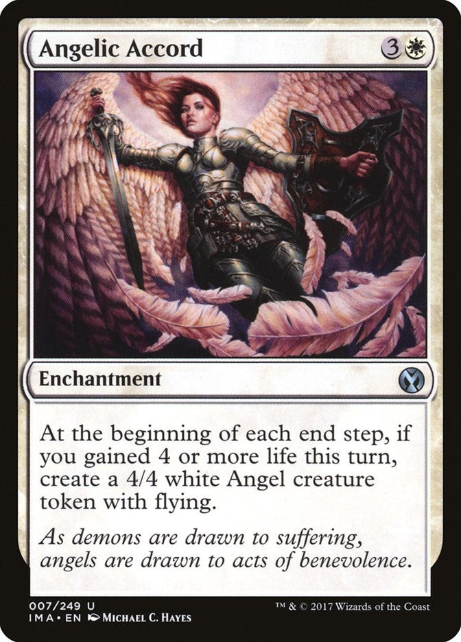 Image for Angelic Accord (7) [Iconic Masters] - Magic: The Gathering