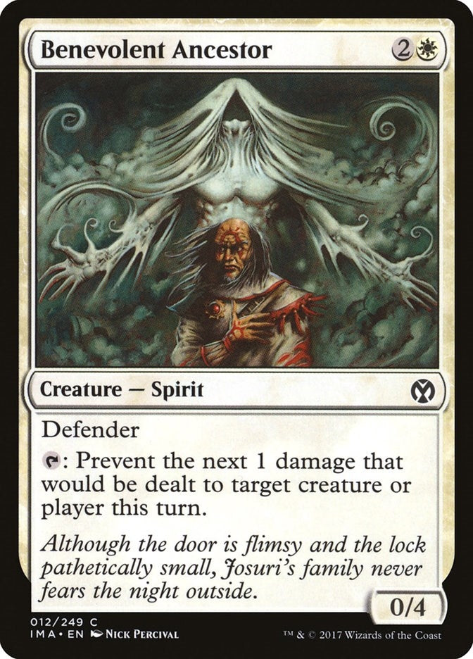 Image for Benevolent Ancestor (12) [Iconic Masters] - Magic: The Gathering