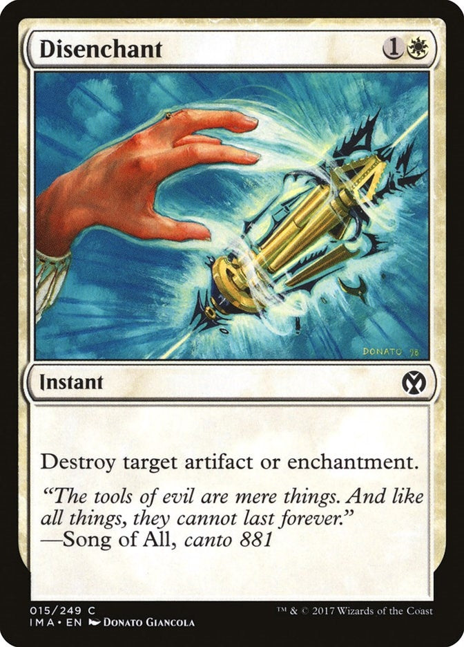 Image for Disenchant (15) [Iconic Masters] - Magic: The Gathering