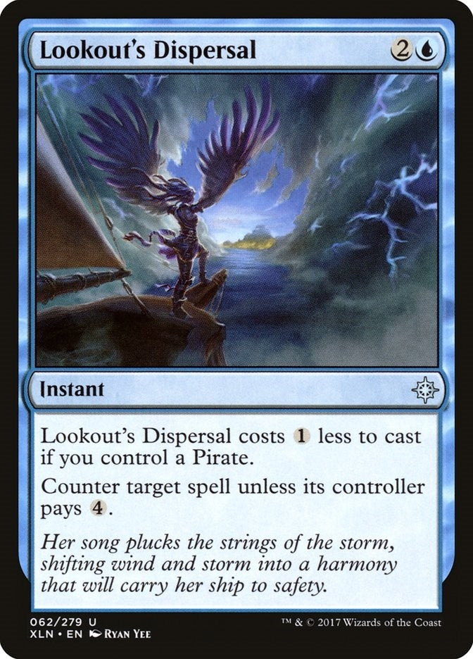 Image for Lookout's Dispersal (62) [Ixalan] - Magic: The Gathering