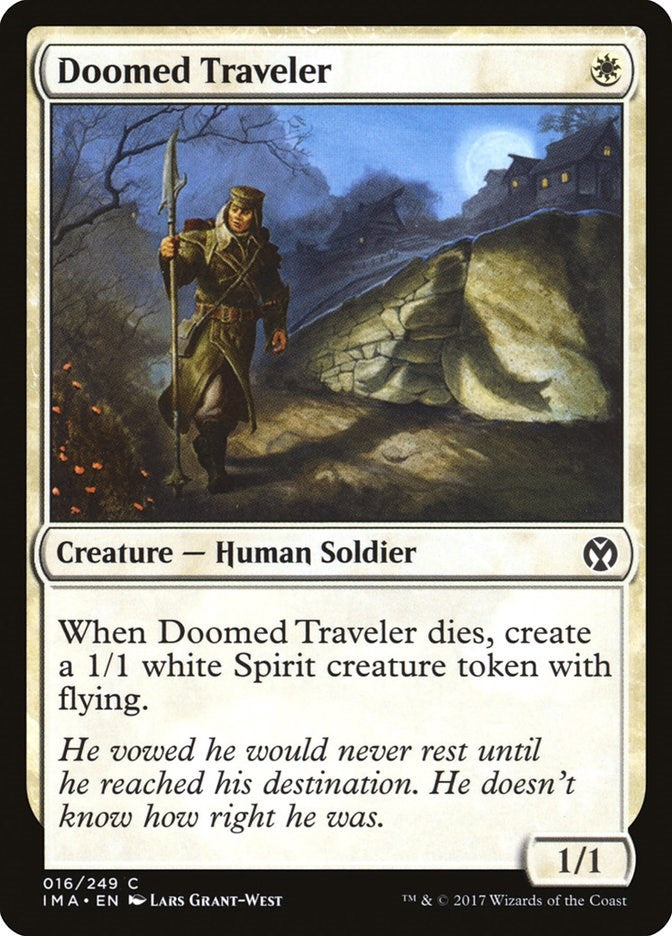 Image for Doomed Traveler (16) [Iconic Masters] - Magic: The Gathering