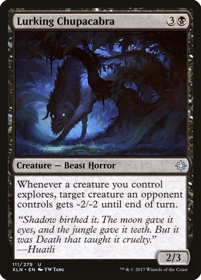 Image for Lurking Chupacabra (111) [Ixalan] - Magic: The Gathering