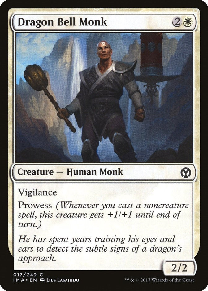 Image for Dragon Bell Monk (17) [Iconic Masters] - Magic: The Gathering