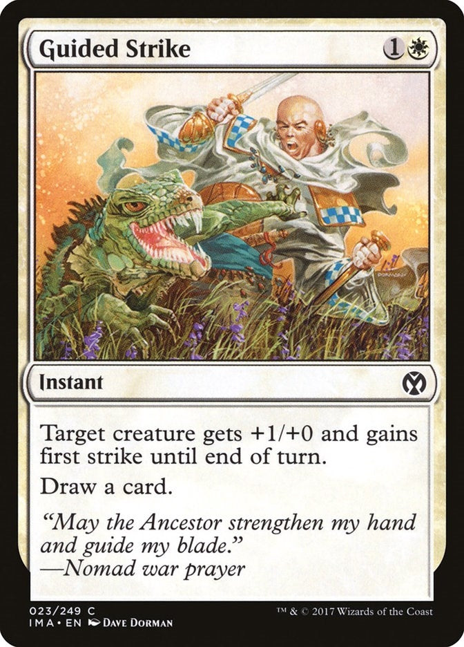 Image for Guided Strike (23) [Iconic Masters] - Magic: The Gathering