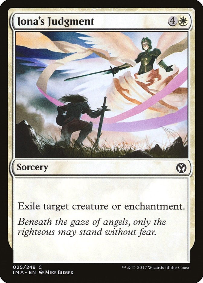Image for Iona's Judgment (25) [Iconic Masters] - Magic: The Gathering