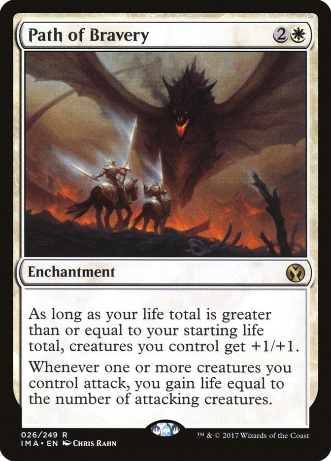 Image for Path of Bravery (26) [Iconic Masters] - Magic: The Gathering