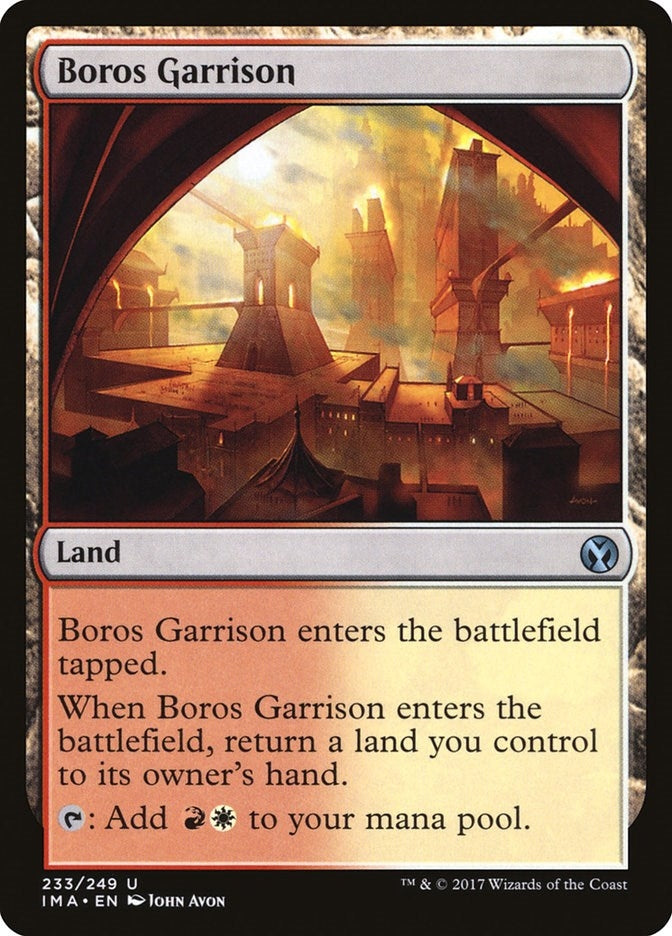 Image for Boros Garrison (233) [Iconic Masters] - Magic: The Gathering