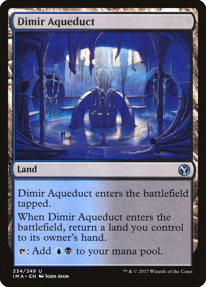 Image for Dimir Aqueduct (234) [Iconic Masters] - Magic: The Gathering