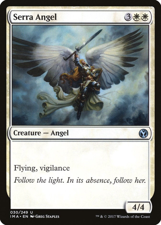 Image for Serra Angel (30) [Iconic Masters] - Magic: The Gathering