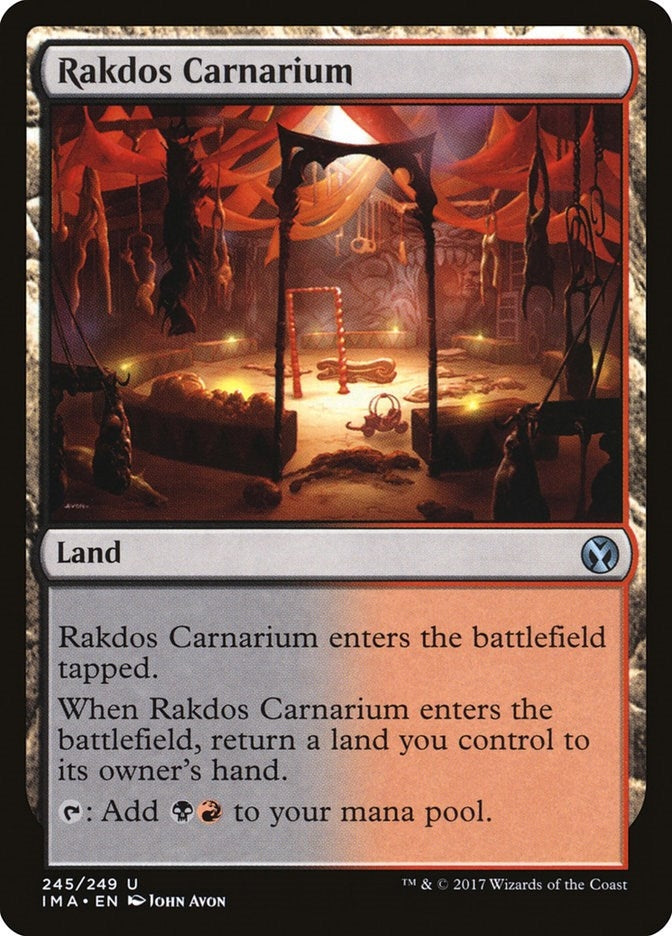 Image for Rakdos Carnarium (245) [Iconic Masters] - Magic: The Gathering
