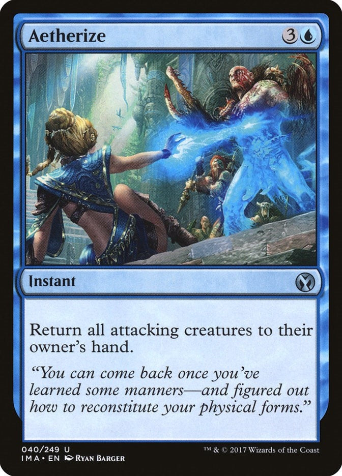 Image for Aetherize (40) [Iconic Masters] - Magic: The Gathering