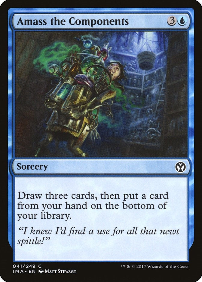 Image for Amass the Components (41) [Iconic Masters] - Magic: The Gathering