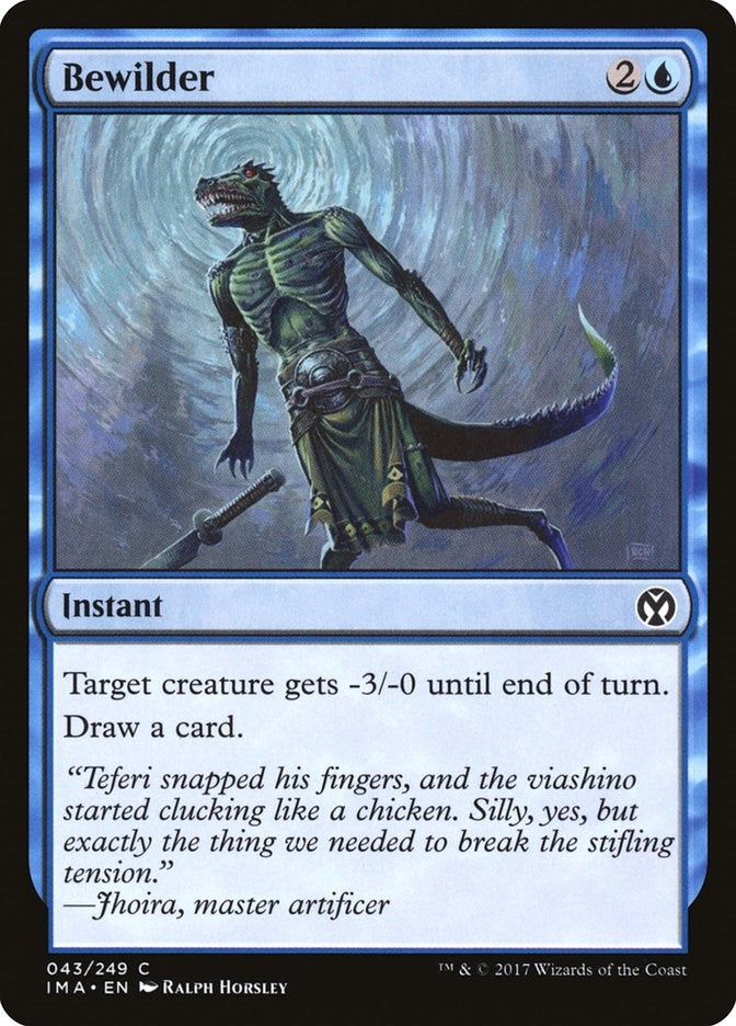 Image for Bewilder (43) [Iconic Masters] - Magic: The Gathering