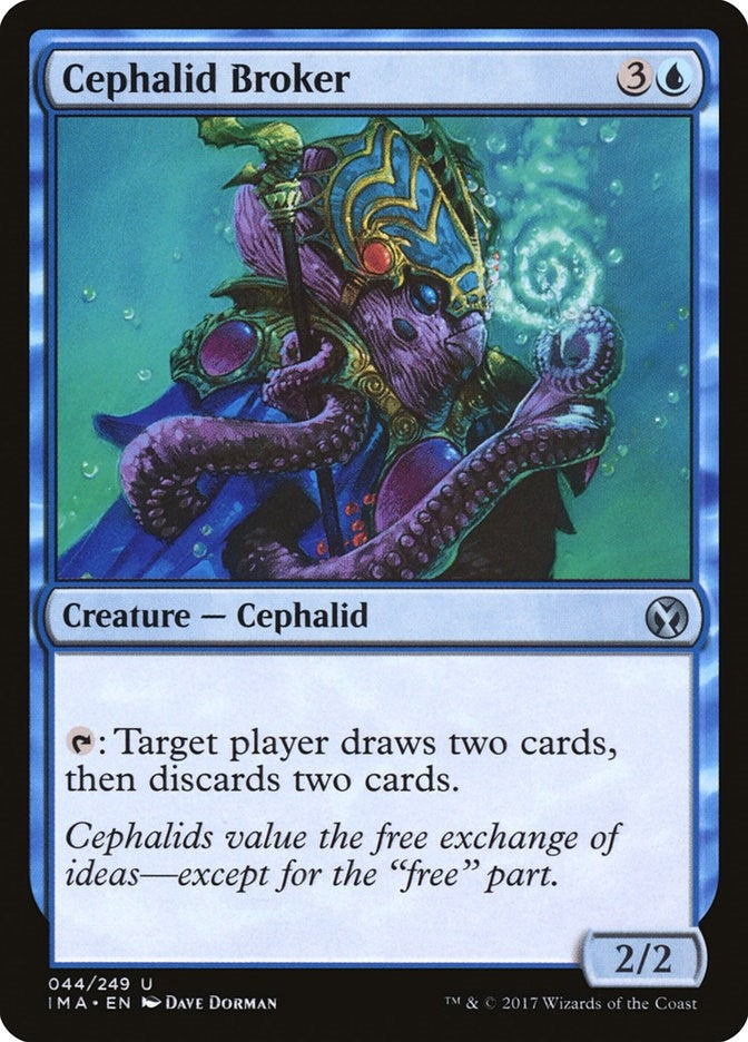 Image for Cephalid Broker (44) [Iconic Masters] - Magic: The Gathering