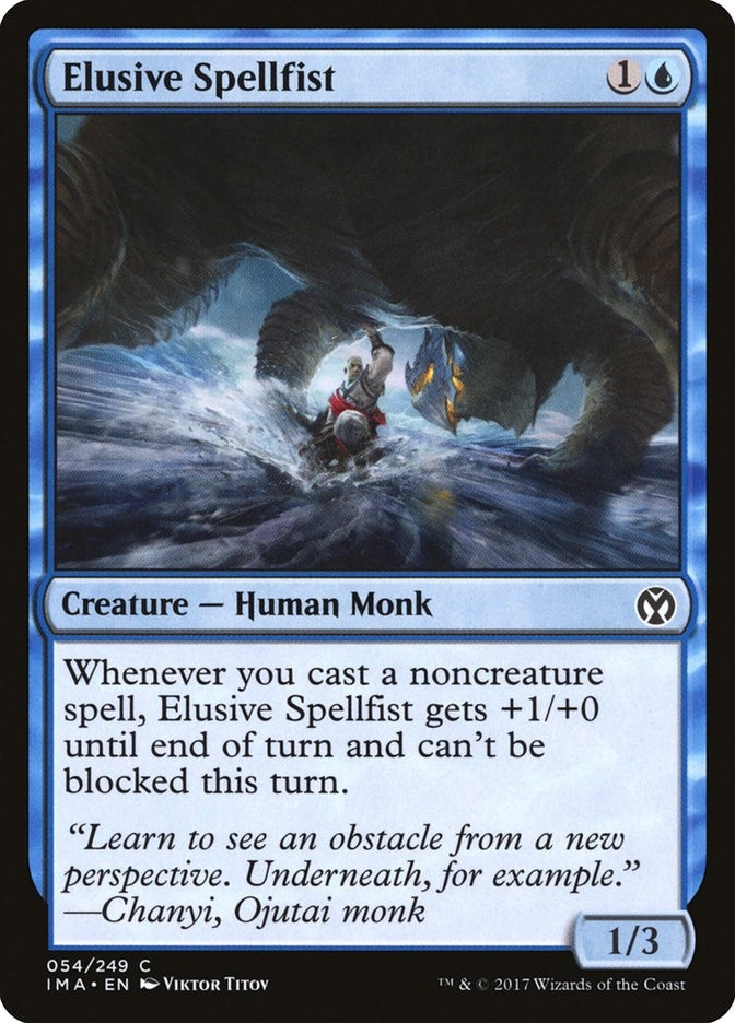 Image for Elusive Spellfist (54) [Iconic Masters] - Magic: The Gathering