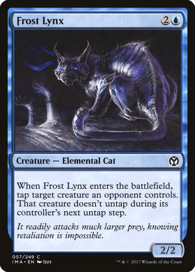 Image for Frost Lynx (57) [Iconic Masters] - Magic: The Gathering