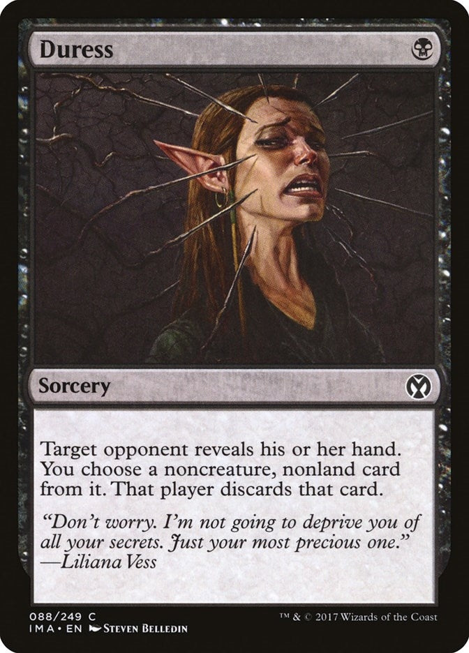 Image for Duress (88) [Iconic Masters] - Magic: The Gathering