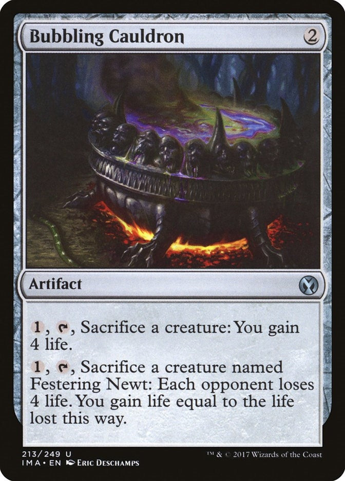 Image for Bubbling Cauldron (213) [Iconic Masters] - Magic: The Gathering