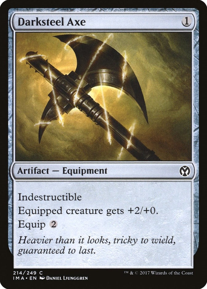 Image for Darksteel Axe (214) [Iconic Masters] - Magic: The Gathering