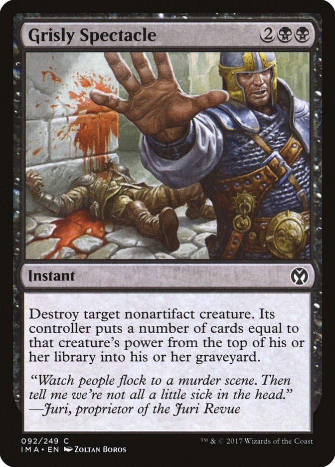 Image for Grisly Spectacle (92) [Iconic Masters] - Magic: The Gathering
