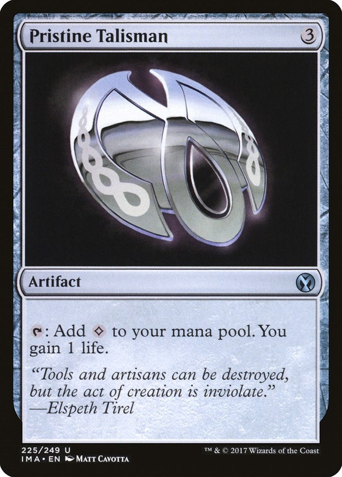 Image for Pristine Talisman (225) [Iconic Masters] - Magic: The Gathering