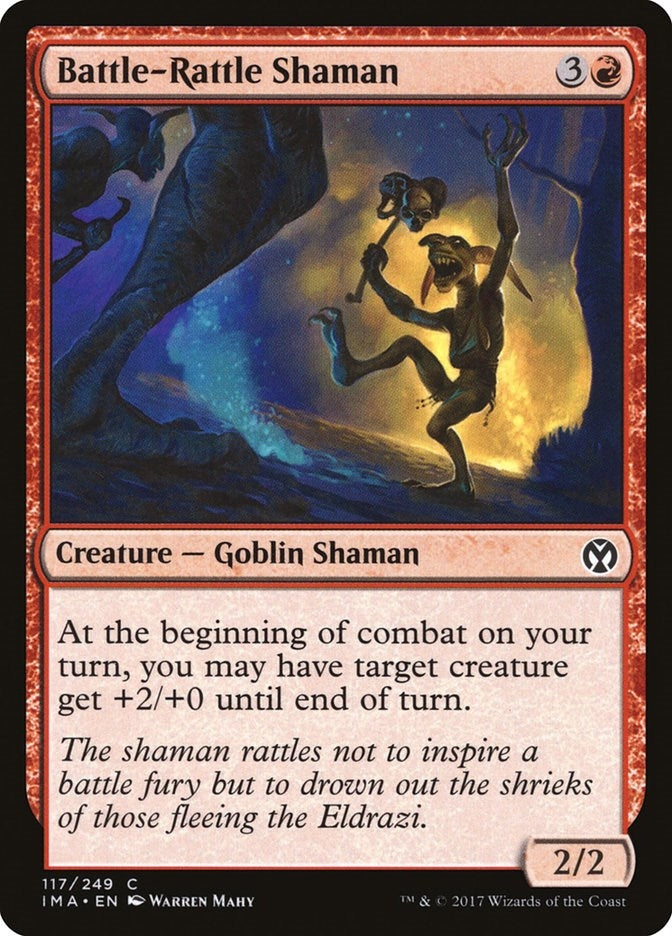 Image for Battle-Rattle Shaman (117) [Iconic Masters] - Magic: The Gathering