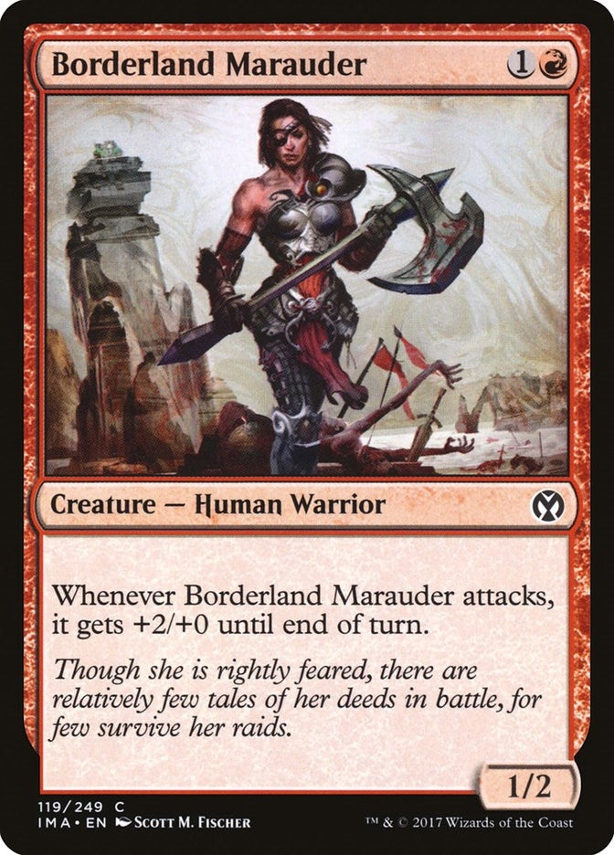 Image for Borderland Marauder (119) [Iconic Masters] - Magic: The Gathering