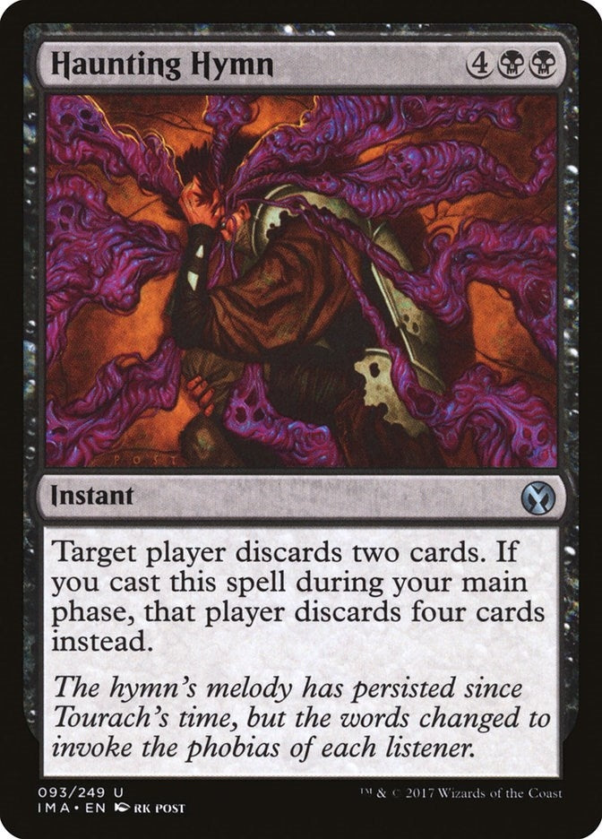 Image for Haunting Hymn (93) [Iconic Masters] - Magic: The Gathering