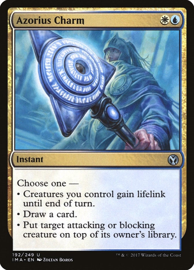 Image for Azorius Charm (192) [Iconic Masters] - Magic: The Gathering
