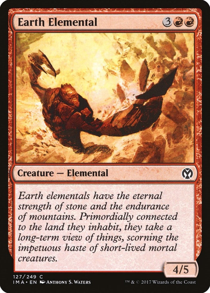 Image for Earth Elemental (127) [Iconic Masters] - Magic: The Gathering