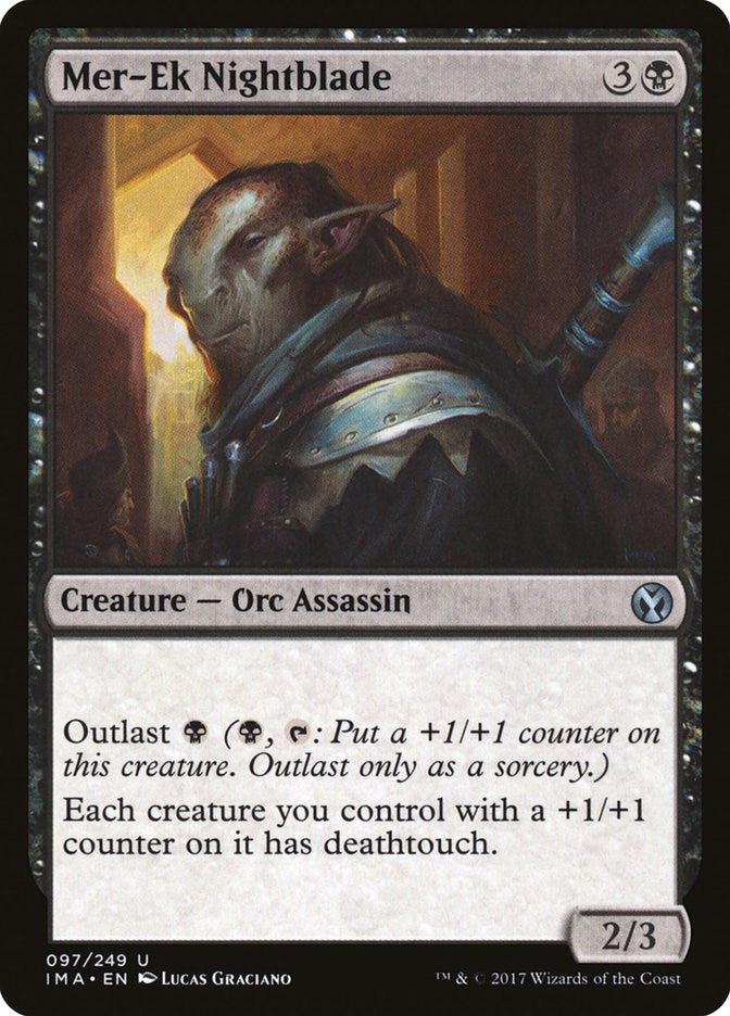Image for Mer-Ek Nightblade (97) [Iconic Masters] - Magic: The Gathering