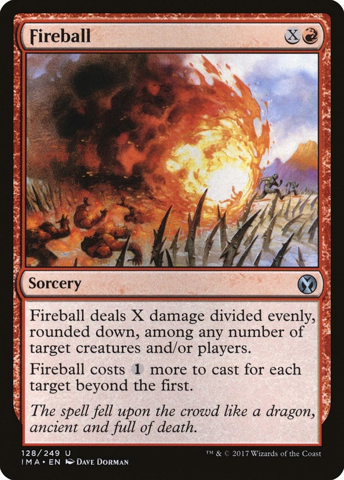Image for Fireball (128) [Iconic Masters] - Magic: The Gathering