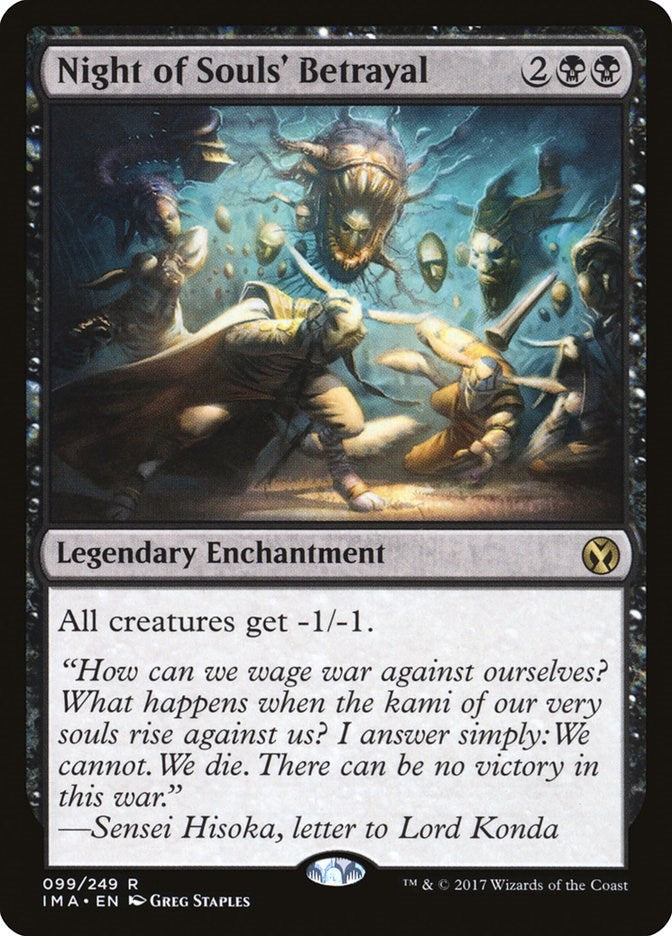 Image for Night of Souls' Betrayal (99) [Iconic Masters] - Magic: The Gathering