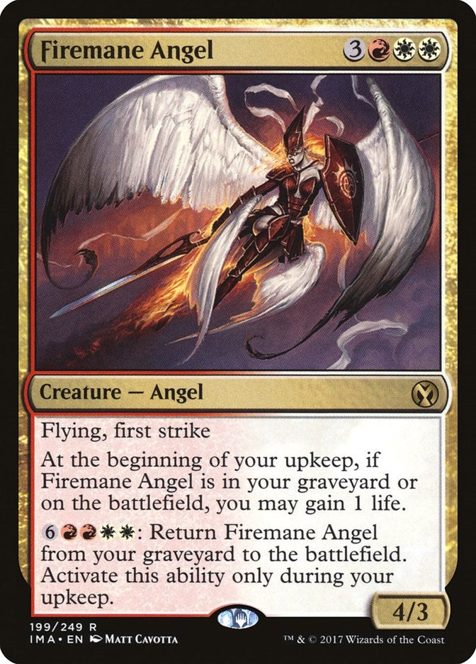 Image for Firemane Angel (199) [Iconic Masters] - Magic: The Gathering
