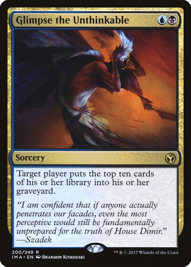 Image for Glimpse the Unthinkable (200) [Iconic Masters] - Magic: The Gathering