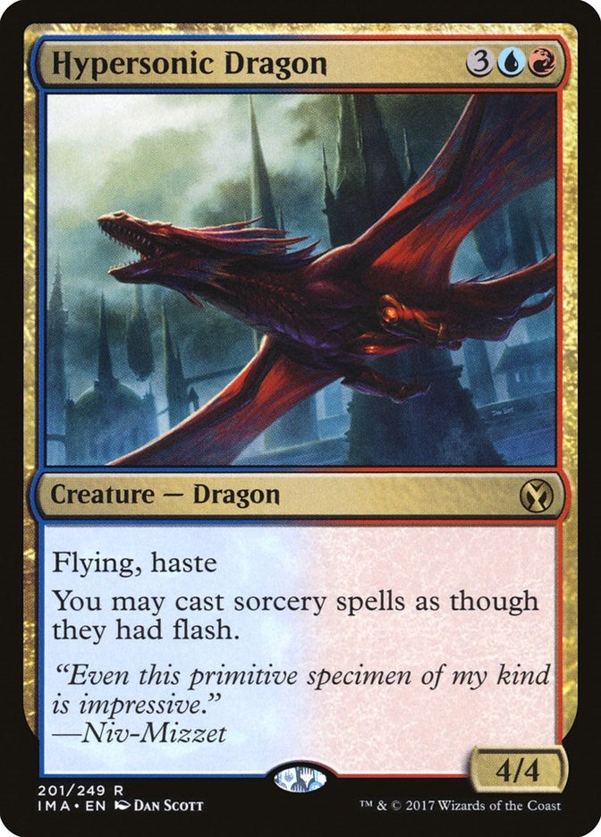 Image for Hypersonic Dragon (201) [Iconic Masters] - Magic: The Gathering