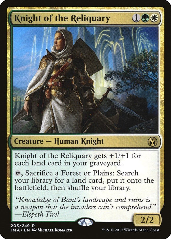 Image for Knight of the Reliquary (203) [Iconic Masters] - Magic: The Gathering